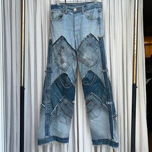 one-of-a-kind Levi's denim jeans